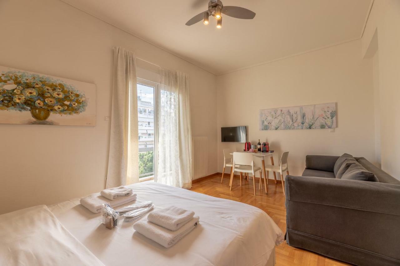 Top Sightseeing 3Rd Floor Studio On A Paved Road! Athen Eksteriør bilde