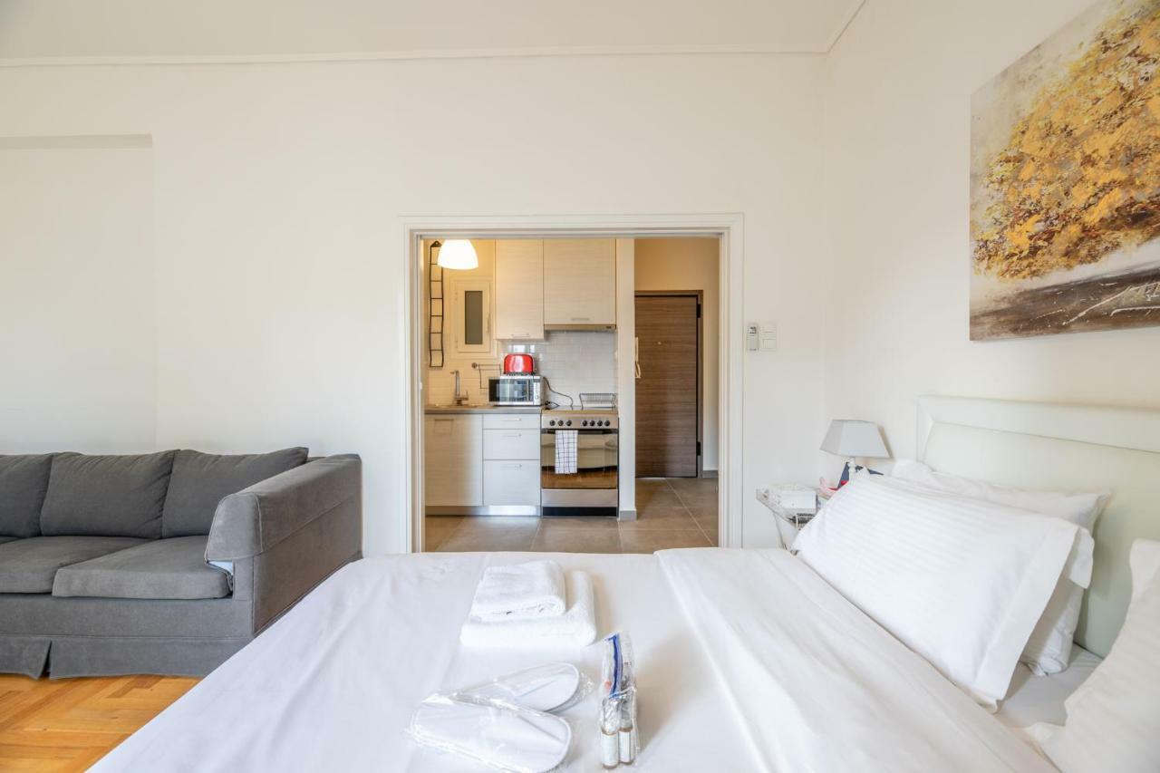 Top Sightseeing 3Rd Floor Studio On A Paved Road! Athen Eksteriør bilde