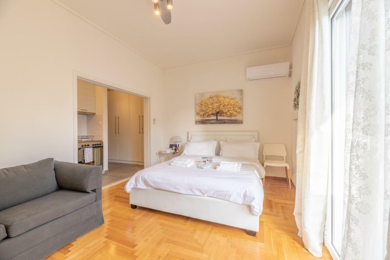 Top Sightseeing 3Rd Floor Studio On A Paved Road! Athen Eksteriør bilde